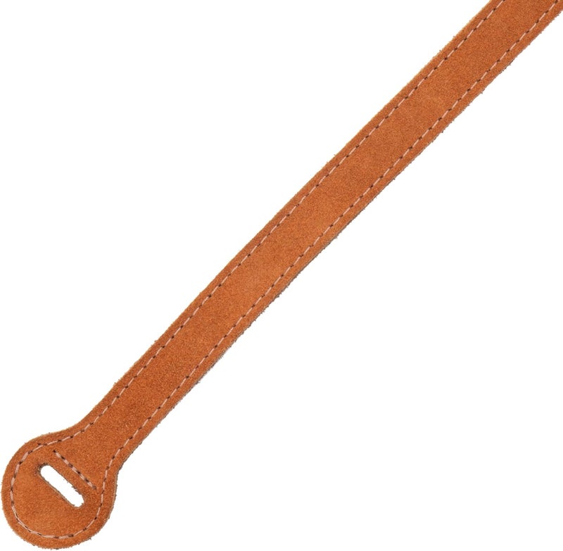 Levy's 3/4" Suede Loop Mandolin Strap Brown - Image 3